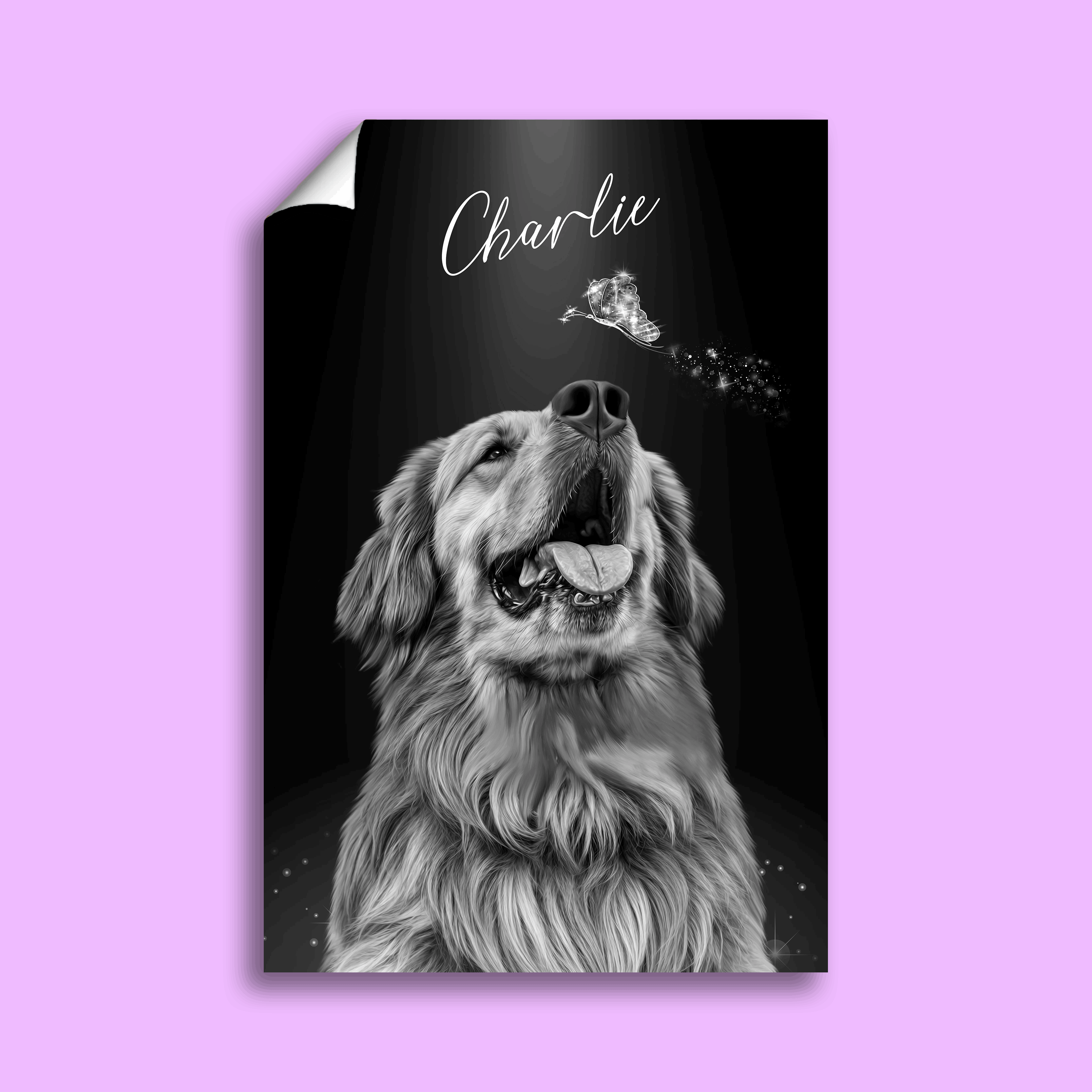 Mystic ButterFly Style - Custom Pet Portrait